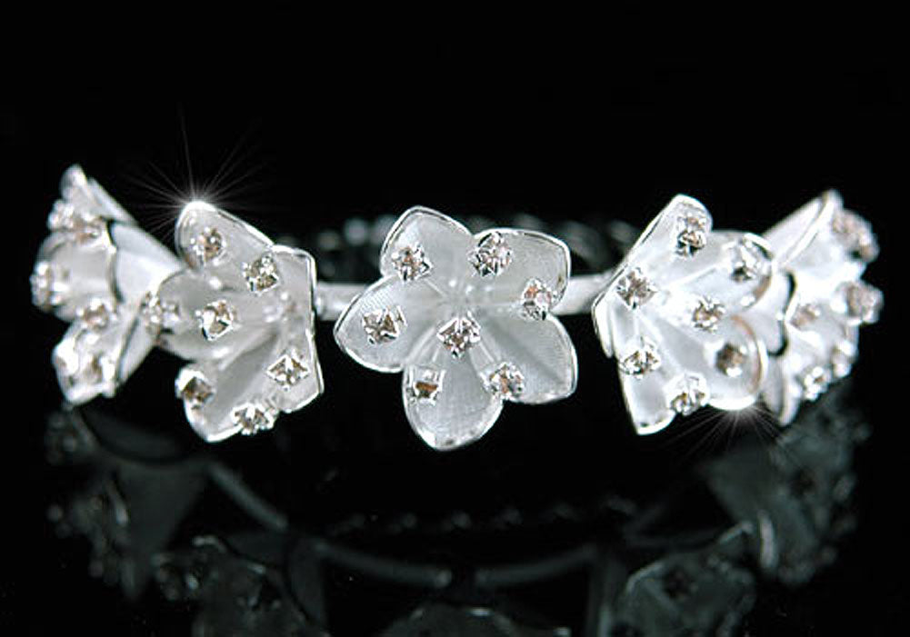 Bridal Bride / Flower Girl Crystal Tiara Comb XT1317